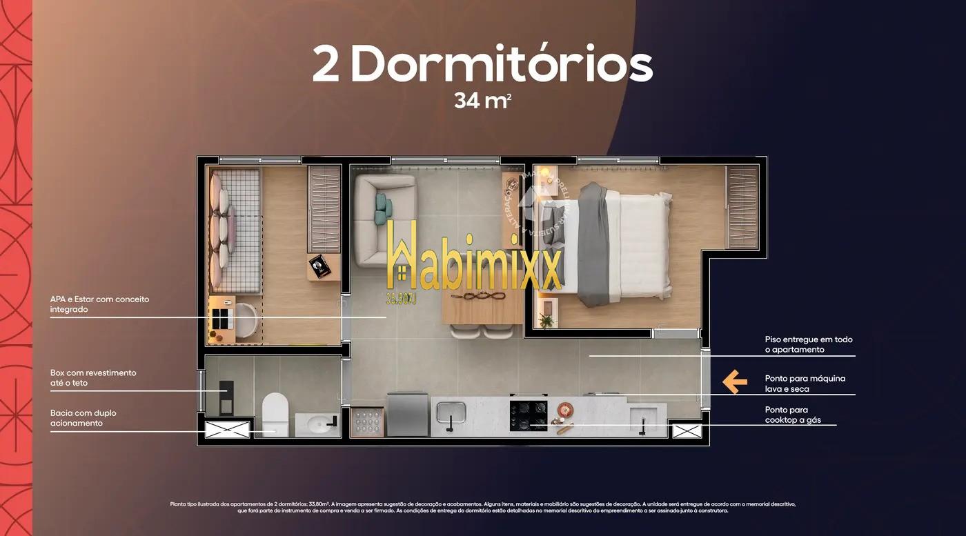 Apartamento, 1 quarto, 24 m² - Foto 36