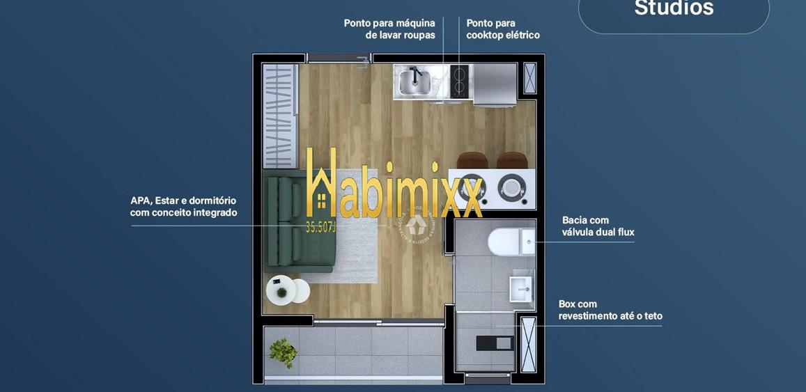 Apartamento, 1 quarto, 24 m² - Foto 18