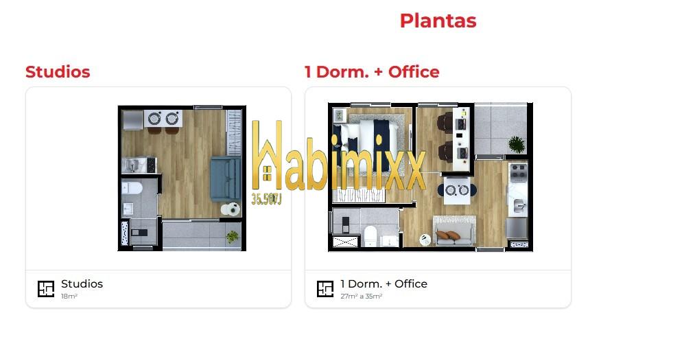 Apartamento, 1 quarto, 34 m² - Foto 5